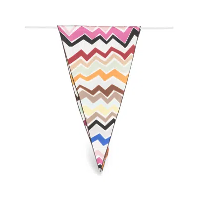 Missoni Zig-zag-print Scarf In Multi