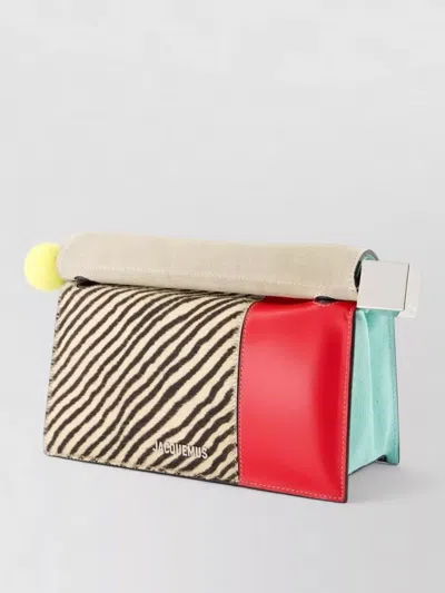 Jacquemus La Pochette Leather Mini Bag In Multi