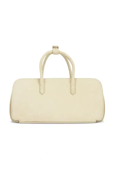 Alaïa Alaia Small Delta Bag In Vert Amande
