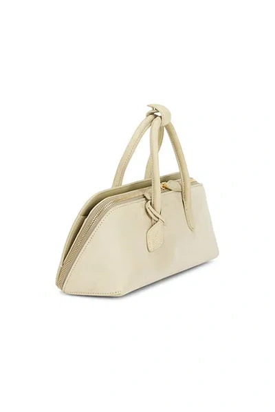 Alaïa Alaia Small Delta Bag In Vert Amande