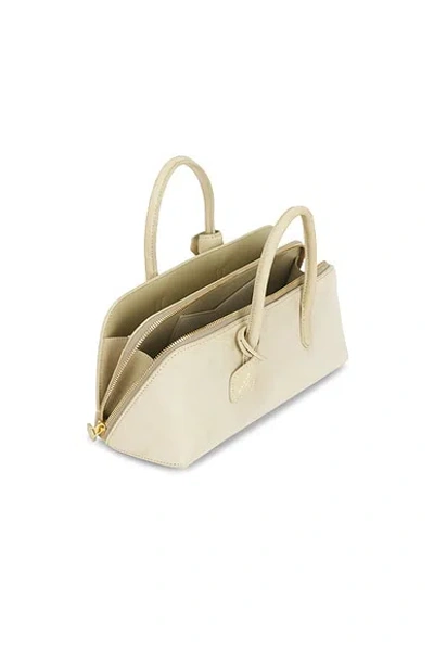 Alaïa Alaia Small Delta Bag In Vert Amande