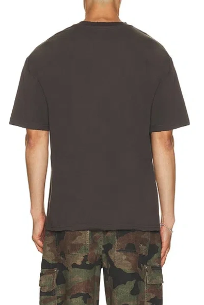 Born X Raised University Tee In Brown