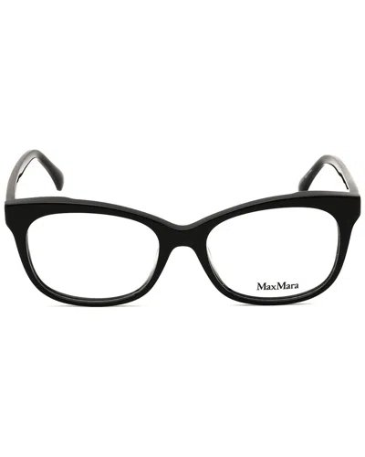 Max Mara Rectangle-frame Glasses In Black
