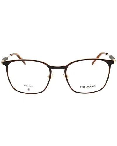 Ferragamo Unisex 54mm Optical Frames In Black