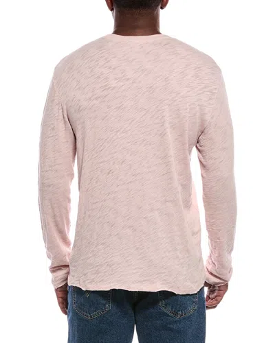Atm Anthony Thomas Melillo Slub Destroyed T-shirt In Pink