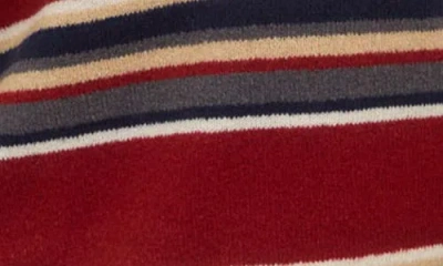 Blu Pepper Pullover V-neck Sweater In Red