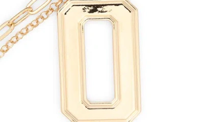 Leith Varsity Initial Bag Charm In Multi