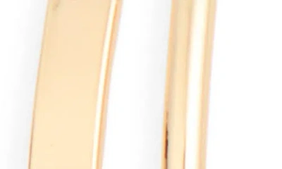 Leith Split Hoop Earrings In Gold