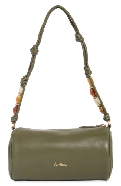 Sam Edelman Elmina Beaded Shoulder Bag In Olive