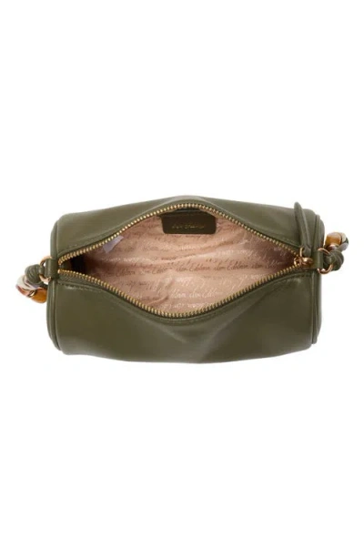 Sam Edelman Elmina Beaded Shoulder Bag In Olive