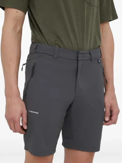Viking Activeflex Logo-print Shorts In Gray
