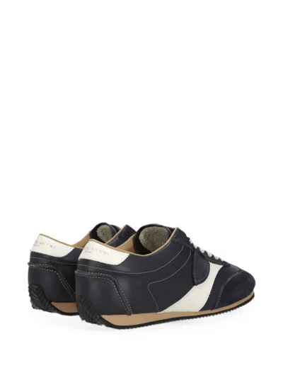 Philippe Model Suede Panel Low-top Sneakers In Yellow