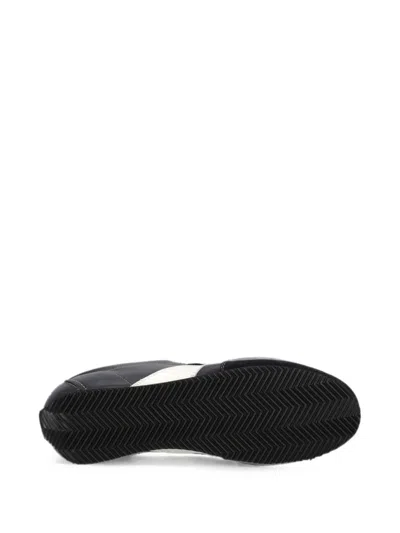 Philippe Model Suede Panel Low-top Sneakers In Yellow