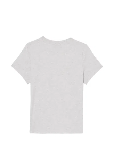 Marc Jacobs Canal St Logo-print T-shirt In Gray