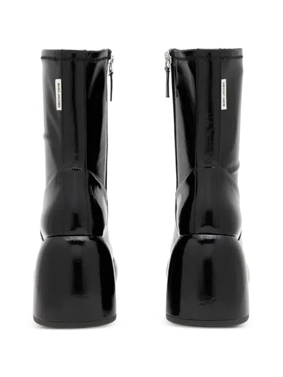 Marc Jacobs The Pop J Marc Ankle Boots In Black