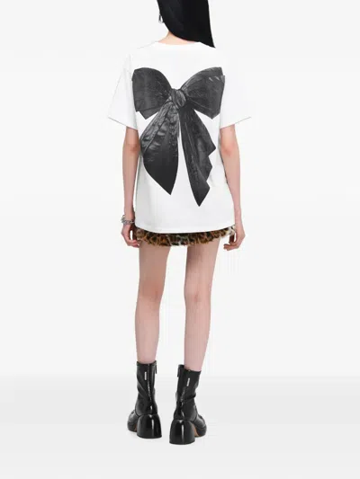 Marc Jacobs Logo-print Oversized T-shirt In White
