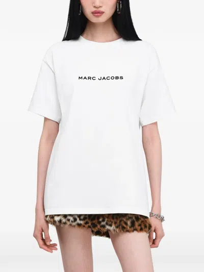 Marc Jacobs Logo-print Oversized T-shirt In White