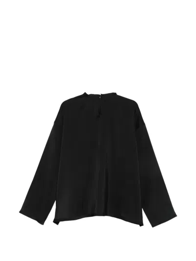 Sofie D'hoore Bluse Mit Satin-finish In Black