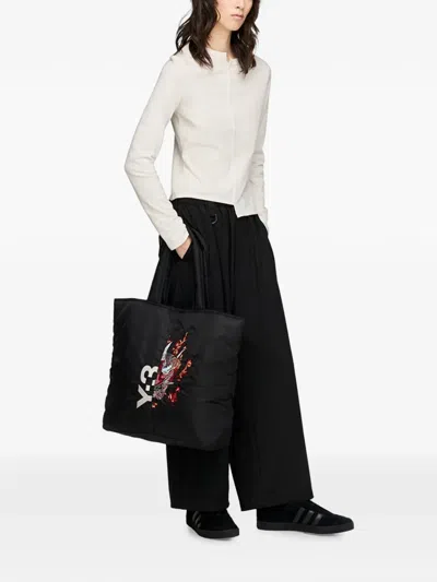 Y-3 Fitted Long Sleeve T-shirt In White