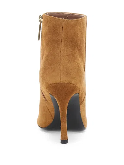 Pollini Pointed-toe Ankle Boots In Yellow