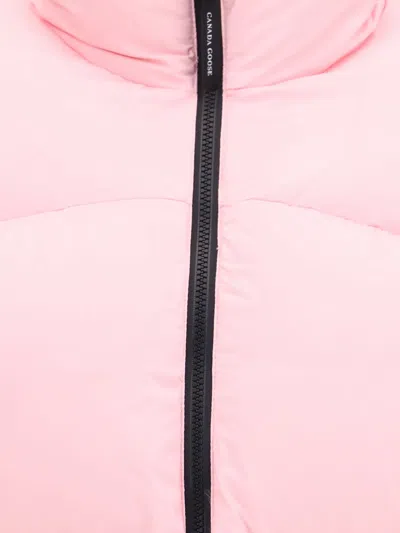 Canada Goose Fallon Puffer Jacket Tonal Disc In Pink