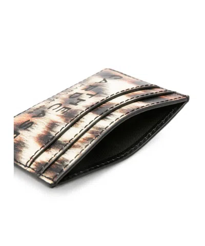 Marc Jacobs Animal-pattern Card Holder In Pink