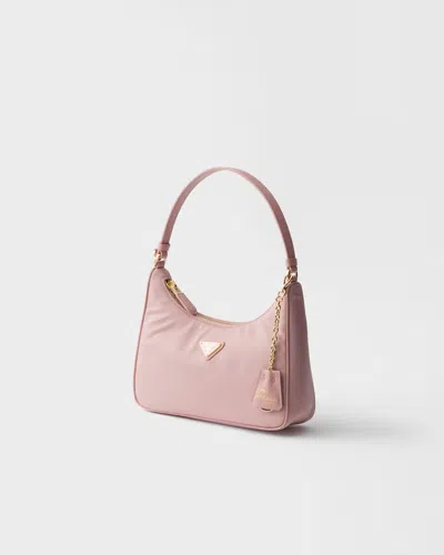 Prada Saffiano Mini Bag In Brown