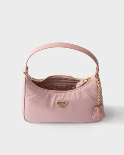 Prada Saffiano Mini Bag In Brown