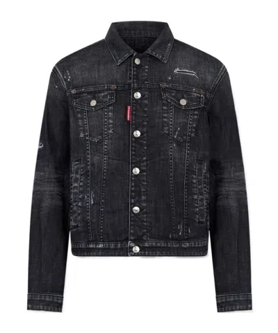 Dsquared2 Dan Black Jacket In Black