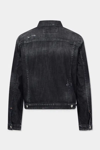 Dsquared2 Dan Black Jacket In Black