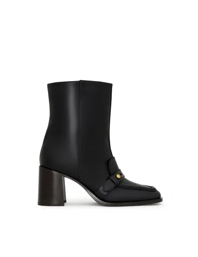 Zimmermann Square-toe Ankle Boots In Multi