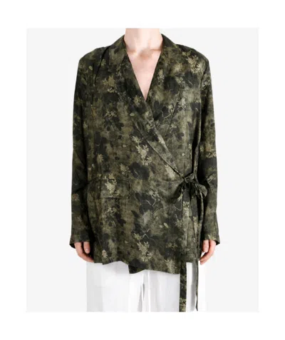 Uma Wang Khloe Jacket In Green