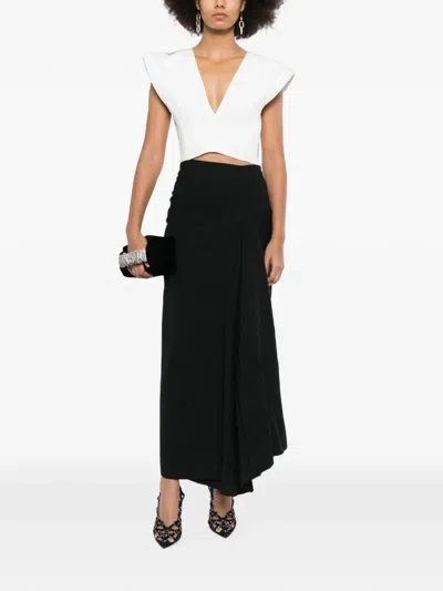 Maticevski Bonded Combat Top In White