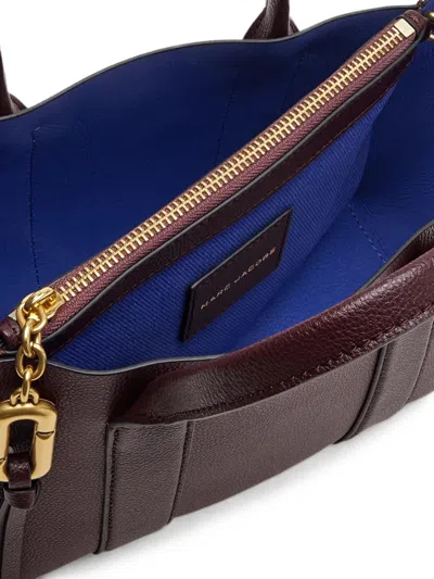 Marc Jacobs Pop J Marc Small Work Tote In Brown