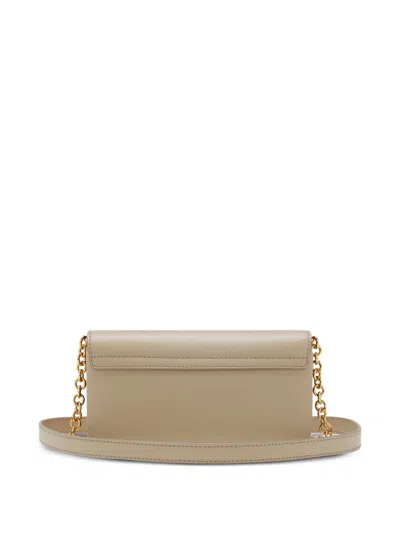 Marc Jacobs Scene Wallet On Chain In Brown