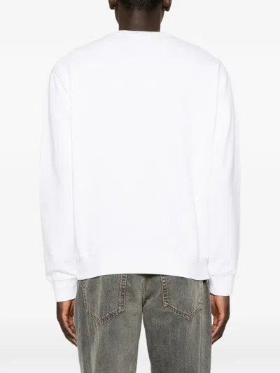 Dsquared2 Logo-print Sweatshirt In White