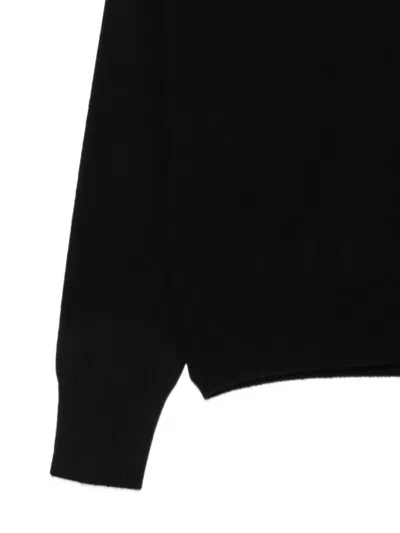 ROLL-NECK CASHMERE SWEATER