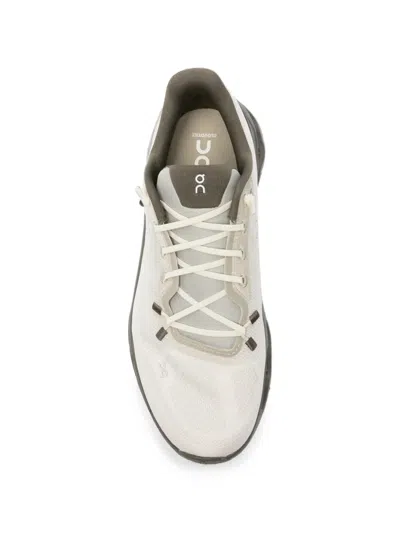 On Round-toe Sneakers In White