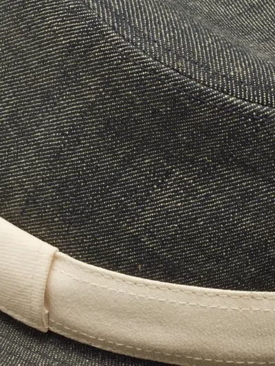Pre-owned Hermes Trilby Hat In Grey