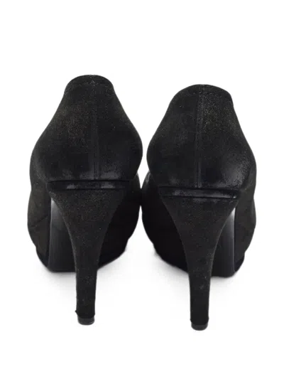 Pre-owned Chanel Platform Pumps In Blue