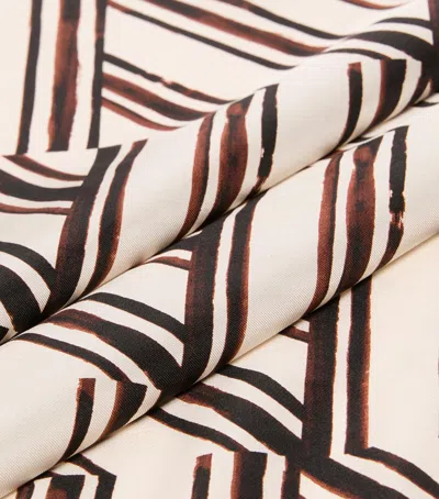 Weekend Max Mara Silk Printed Square Scarf In Multi