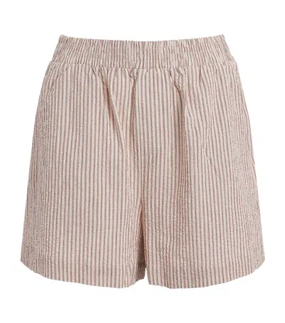 Varley Elastic Waist Pull-on Shorts In Multi