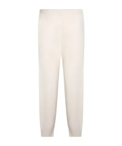 Antonelli Firenze Drawstring Knitted Trousers In Brown