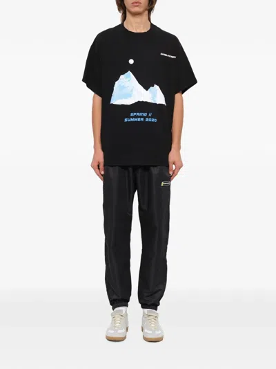 Daniel Patrick Chest-pocket T-shirt In Black