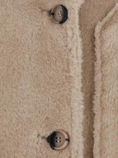 Urbancode Reversible Shearling Jacket In Animal Print