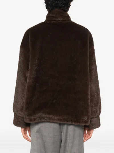 Source Unknown Faux-fur Zvika Jacket In Multi