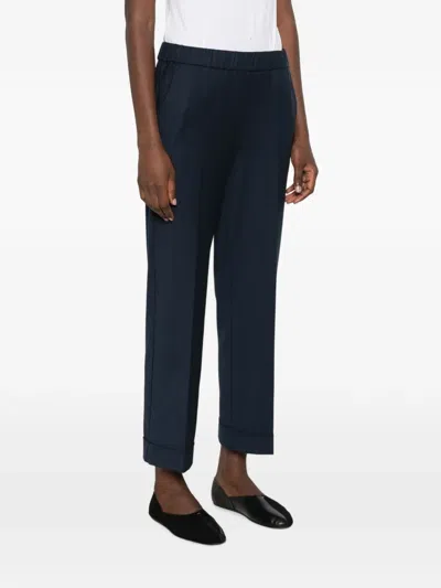 Rosso 35 Elasticated Trousers In Blue