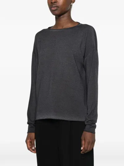 Arovescio Drop-shoulder Sweater In Multi