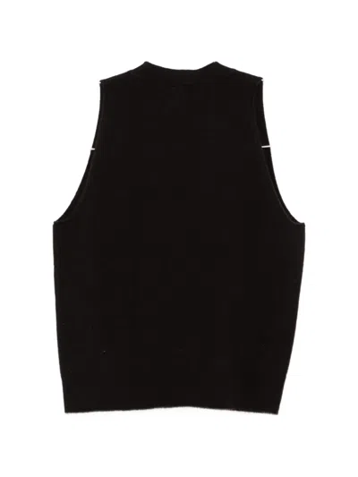 Vanisé Cashmere V-neck Cardigan In Black