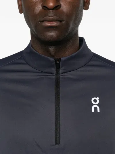 On Core 1/4 Zip Top In Blue
